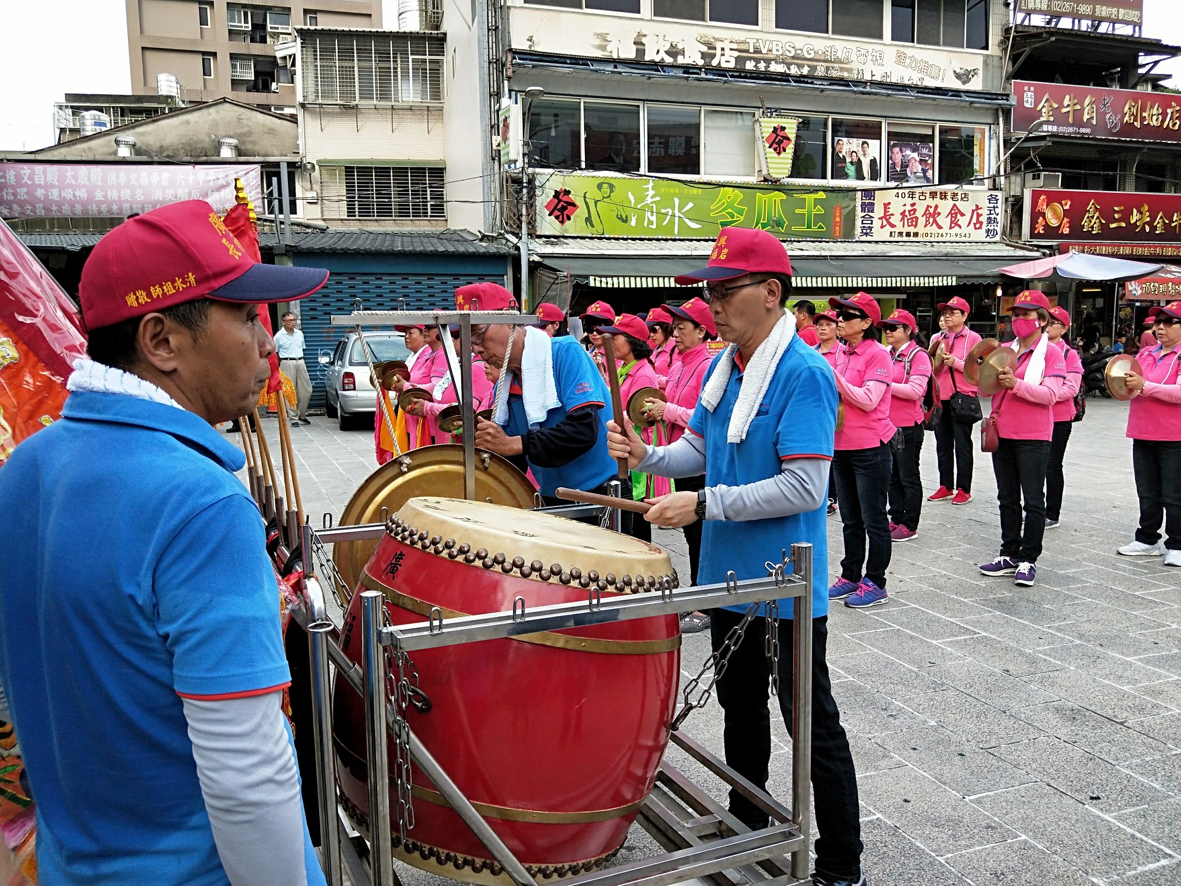 本廟鼓隊北巡三峽祖師廟