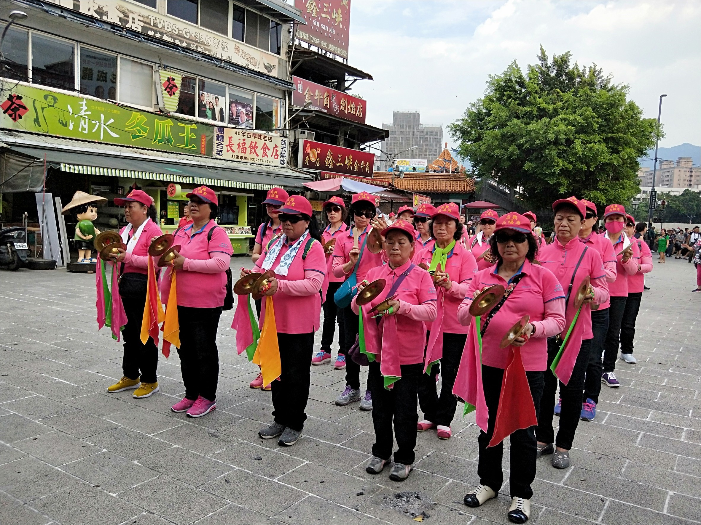 本廟鼓隊北巡三峽祖師廟