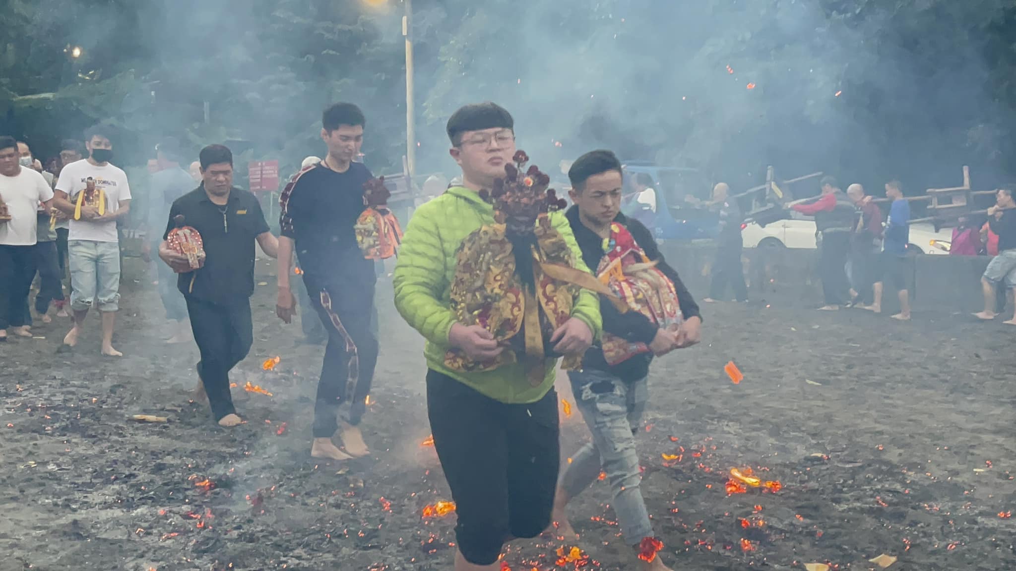 112年(癸卯)農曆十月十六日 收軍過火