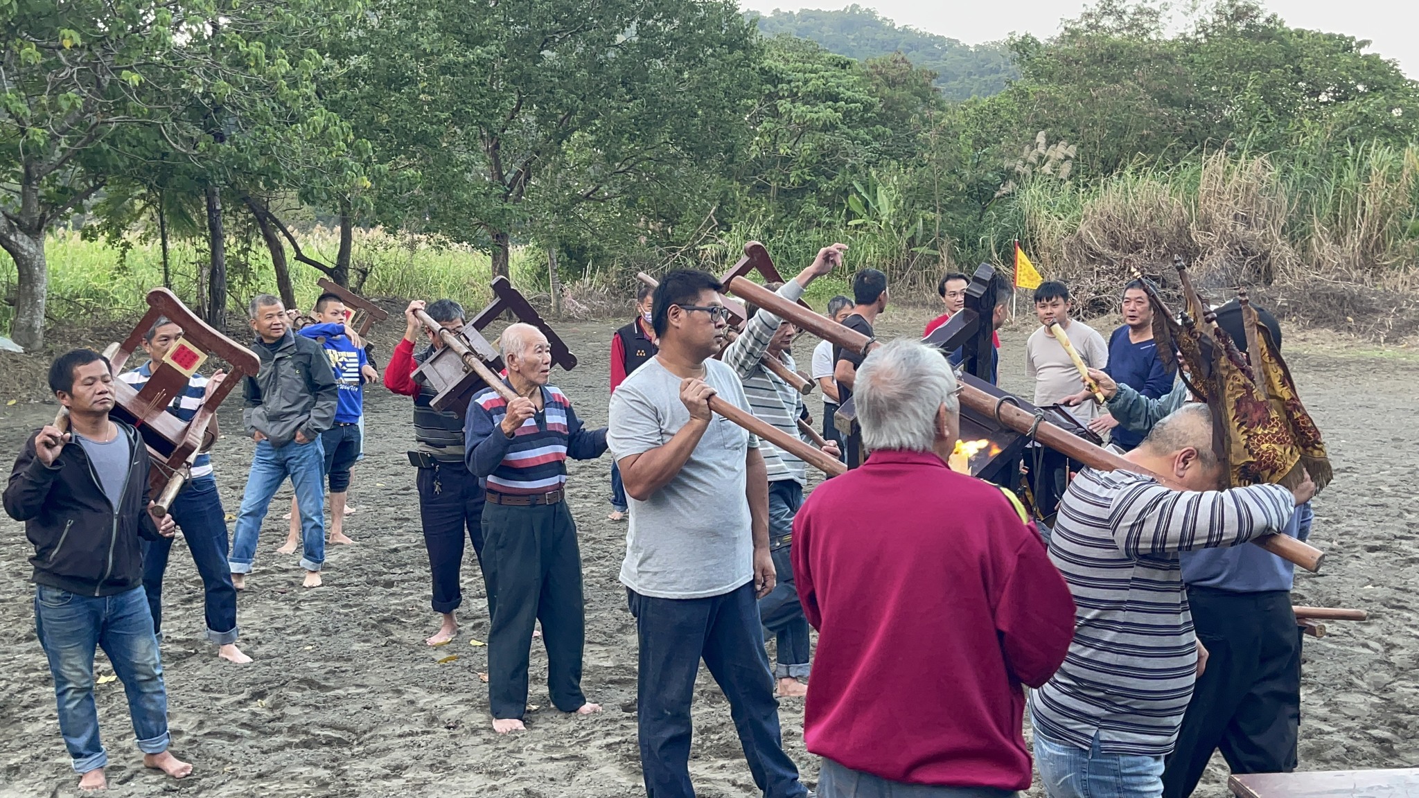 112年(癸卯)農曆十月十六日 收軍過火