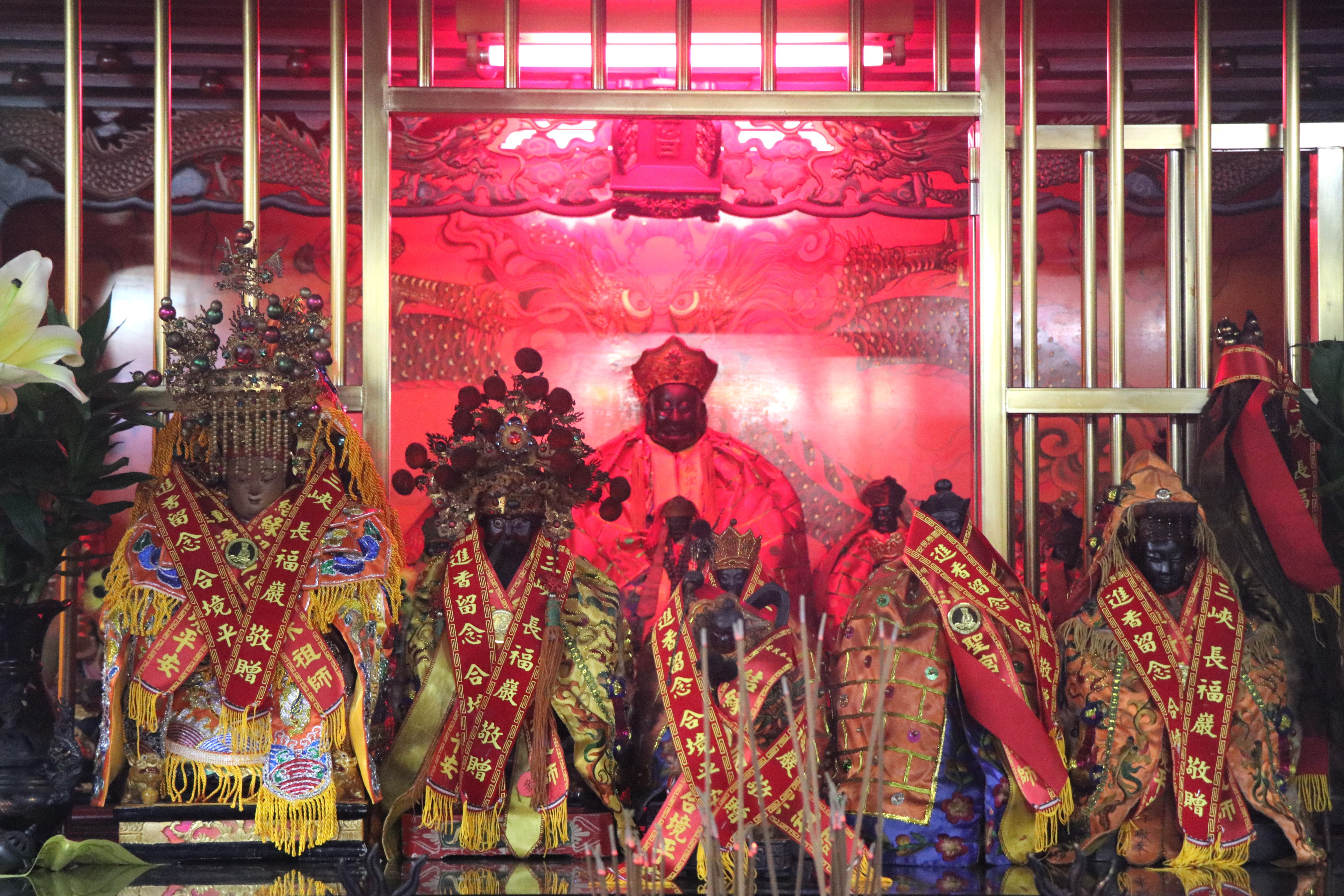 聖駕抵達台北市興福巖清水祖師廟