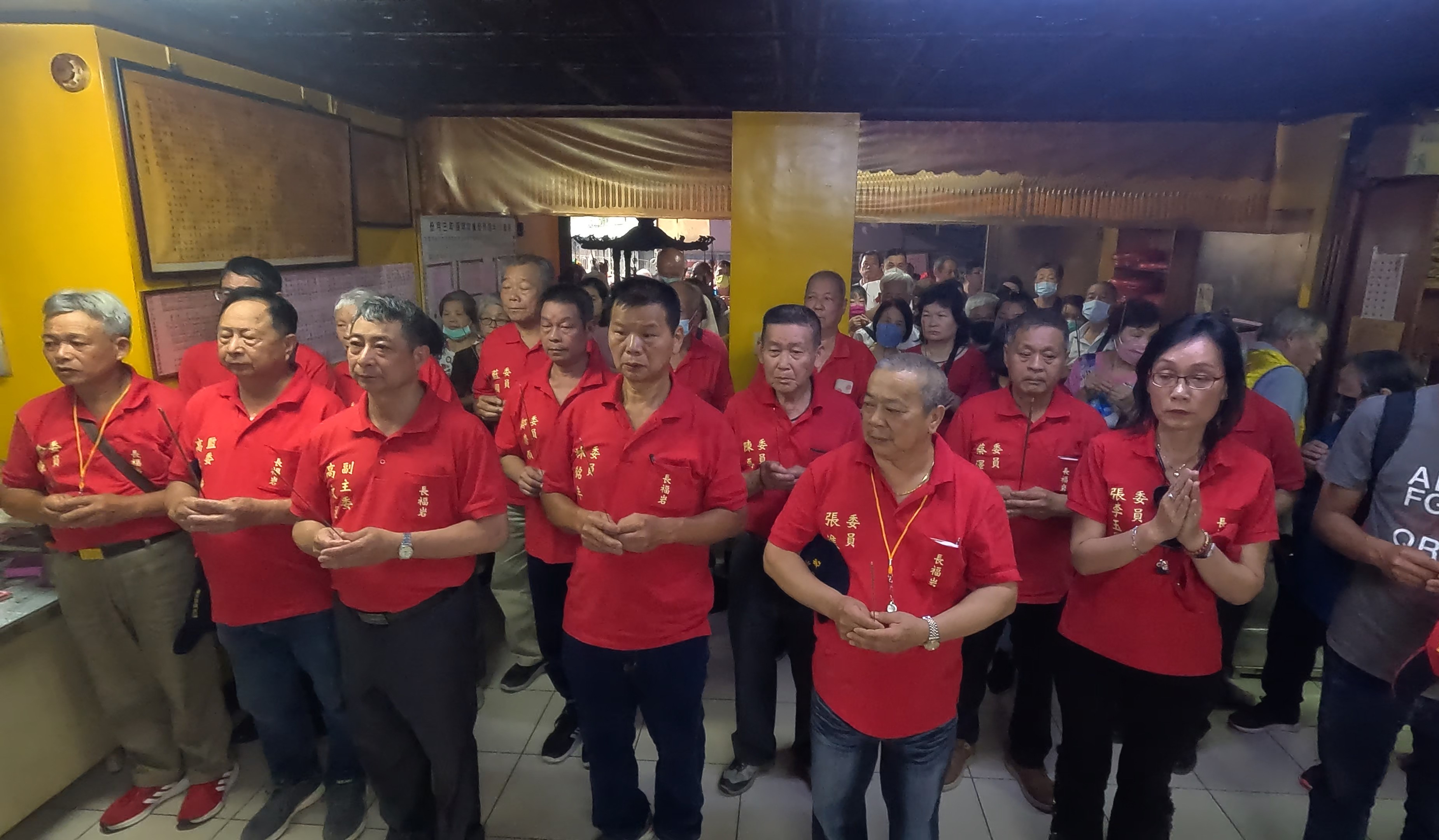 新店廣興長福岩清水祖師廟團拜參香