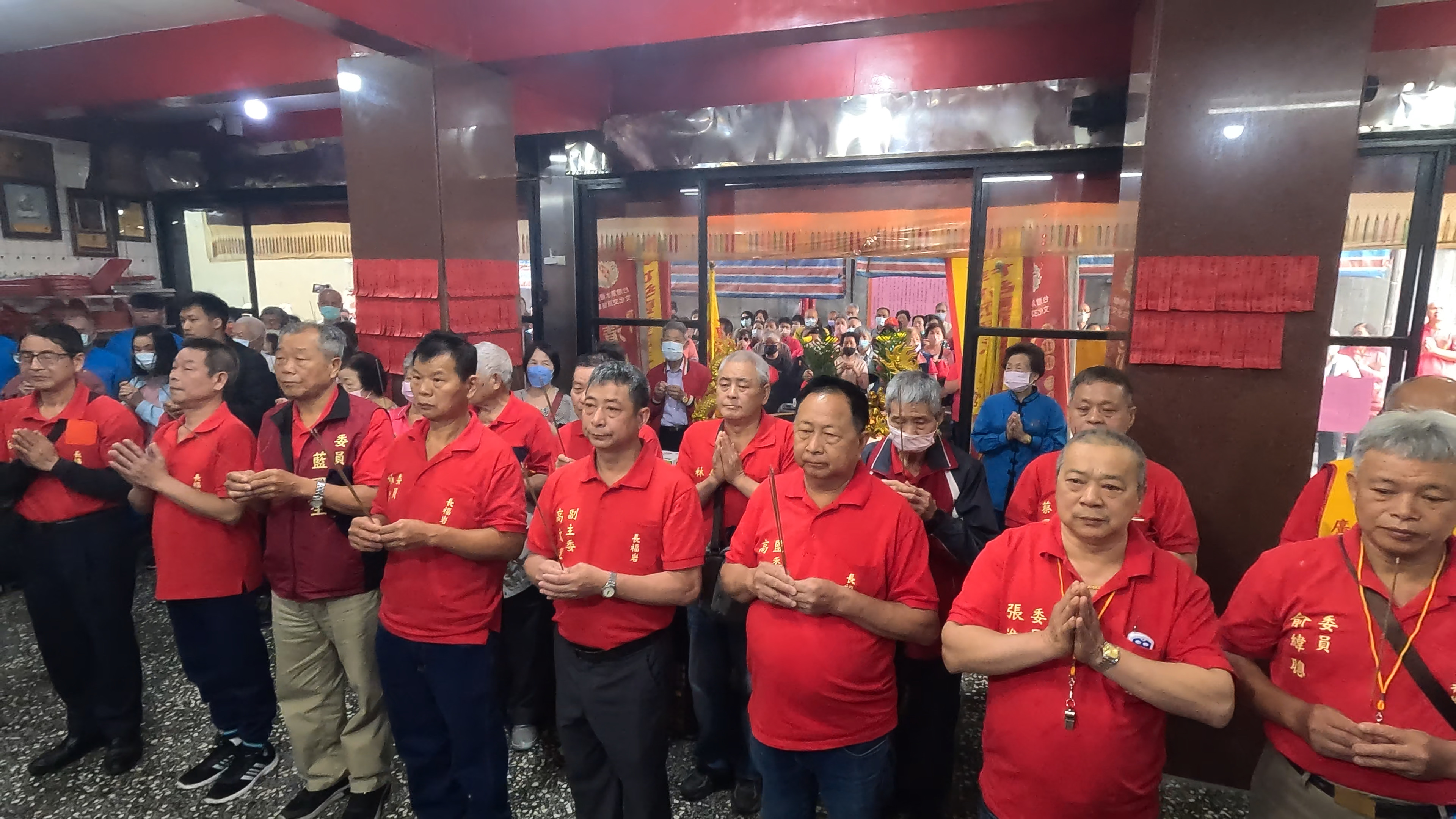 新店廣興長福岩清水祖師廟團拜參香